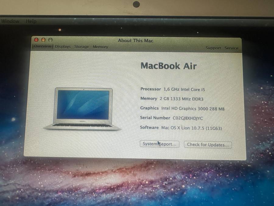 Laptop Clearance : Apple Macbook Air A1370