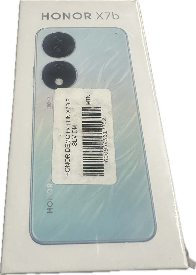 Honor x7B- 256GB - 6GB RAM - Brand New Sealed - Flowing Silver