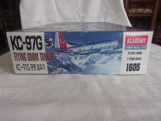 Academy 1:72 scale KC-97G Flying Boom Tanker kit - 1605