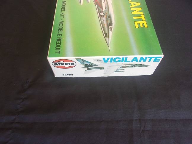 Italeri 1:72 scale Mustang Fighter & Airfix Vigilante model plane kits for 1 bid