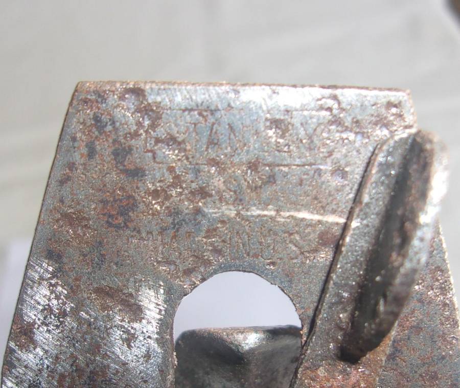 Antique/ vintage Stanley No.113 Sweetheart era compass plane