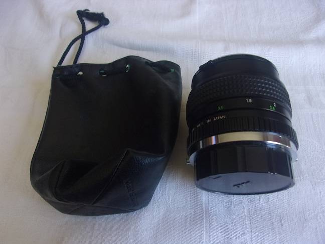 Vintage Olympus OM-G camera + extra lens + flash