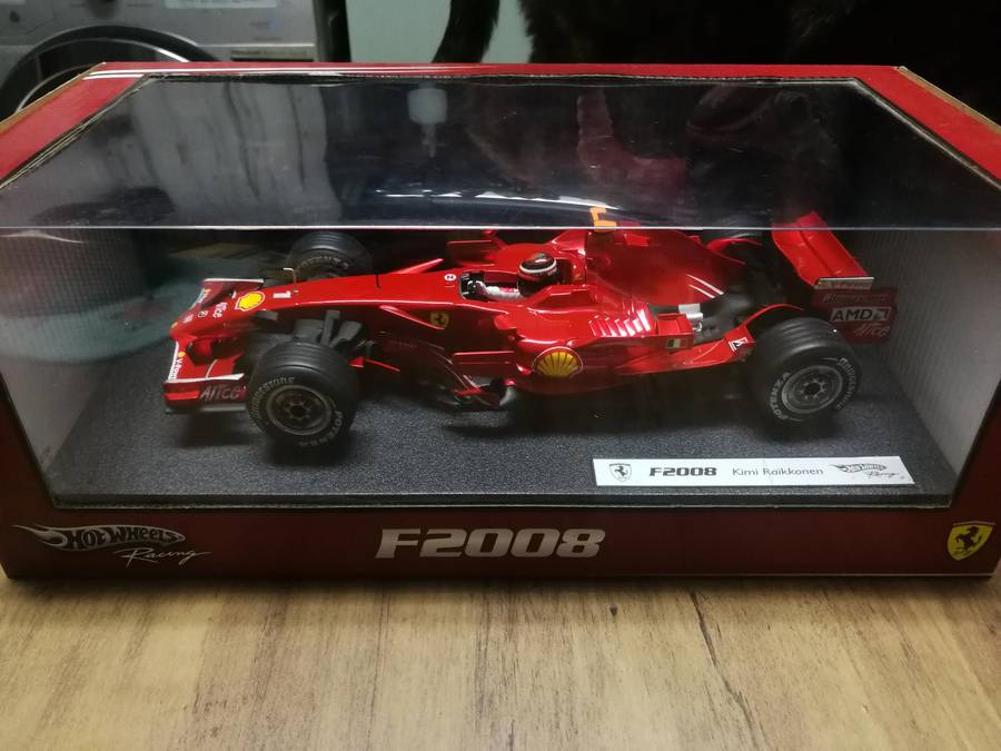 Hot Wheels F1: Ferrari F2008 Kimi Raikkonen 1/18 Scale