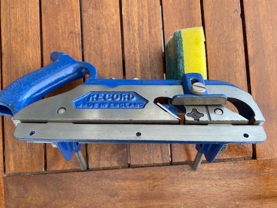 New Record Duplex Fillister Rebate Plane. - Made in Eng.