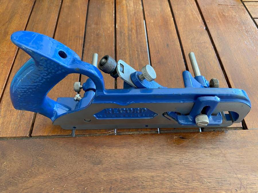 New Record Duplex Fillister Rebate Plane. - Made in Eng.