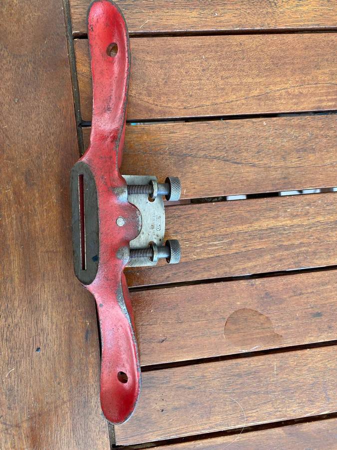 Record no 051 Adjustable Spoke Shave With a Stanley UK Blade