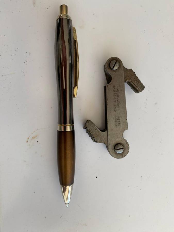 Moore & Wright American Inside and Outside Screw Pitch Gauge. No 799.