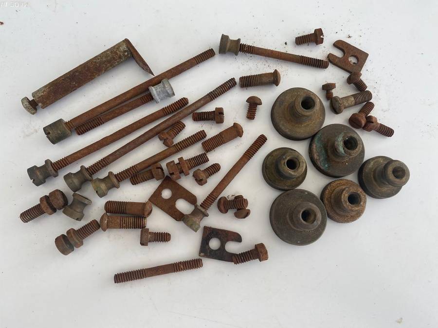 Planes. - Box with 41 Parts for Repairing planes