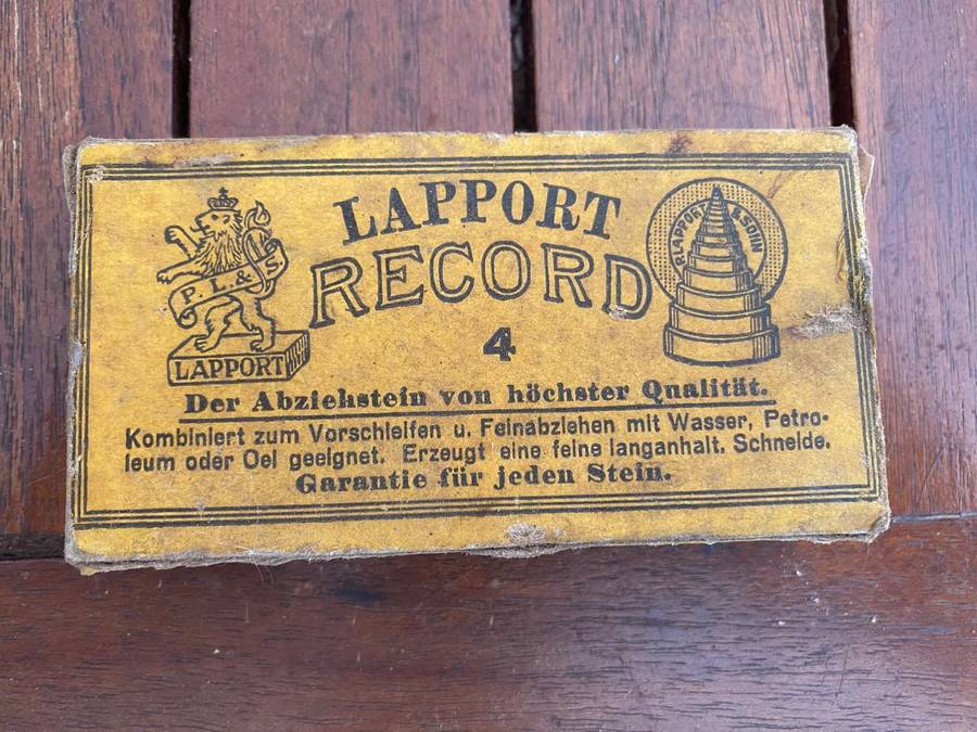 Vintage - Lapport German Sharpening Stone.