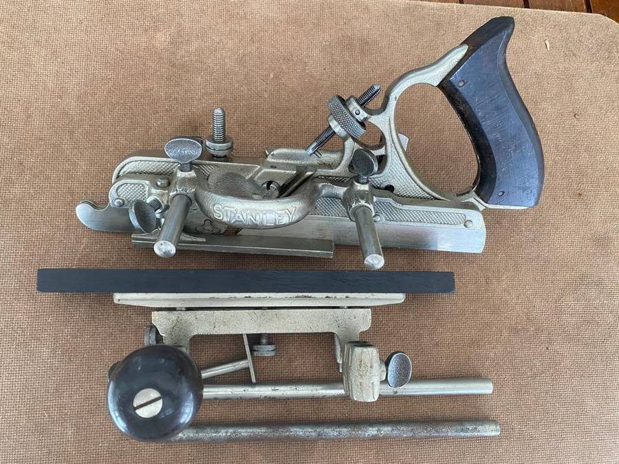 Stanley 45 USA-made Multi-Plane in Original Box with 18 Cutters.