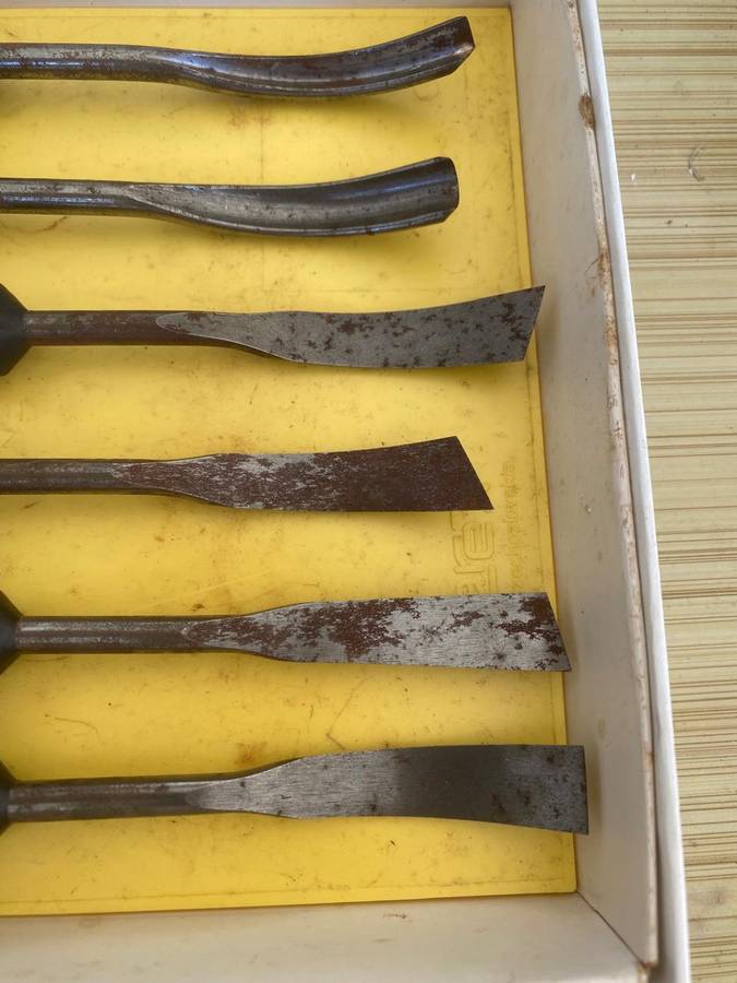 Set of 6 - New Narex Pro Wood Carving Chisels. - Needs Sharpening. - R500.00