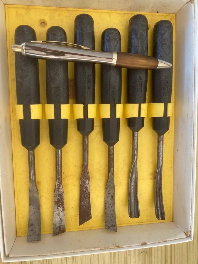 Set of 6 - New Narex Pro Wood Carving Chisels. - Needs Sharpening. - R500.00