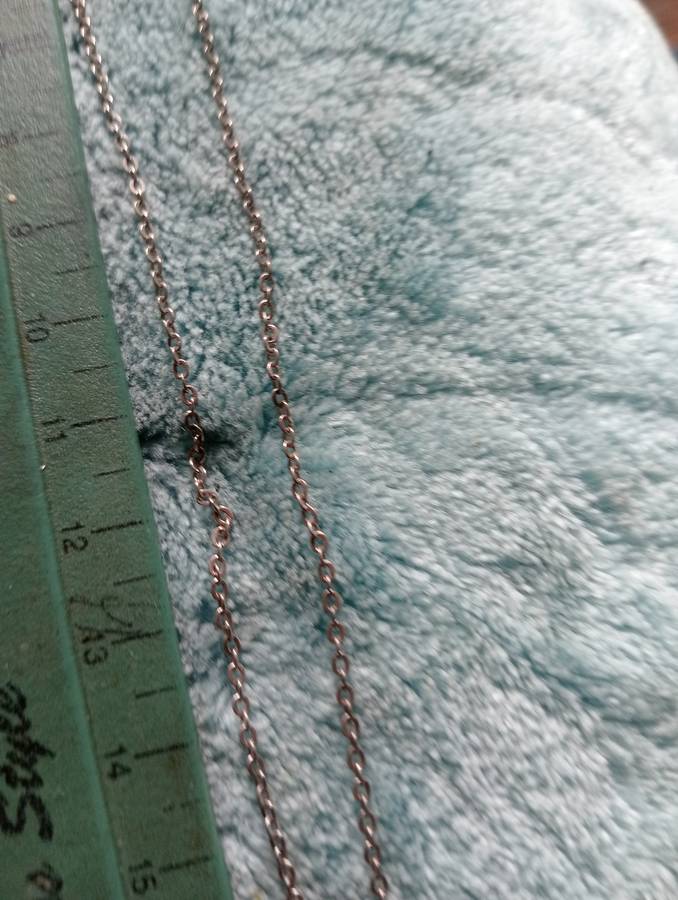 VINTAGE 925 43CM STERLING SILVER CHAIN