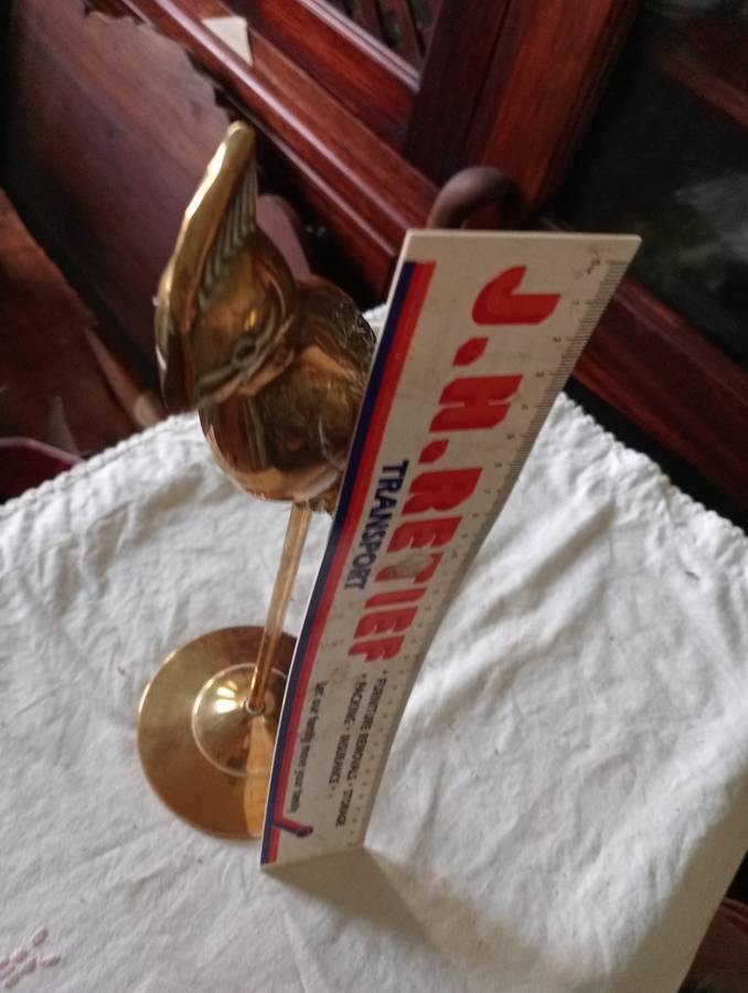 VINTAGE BRASS BIRD