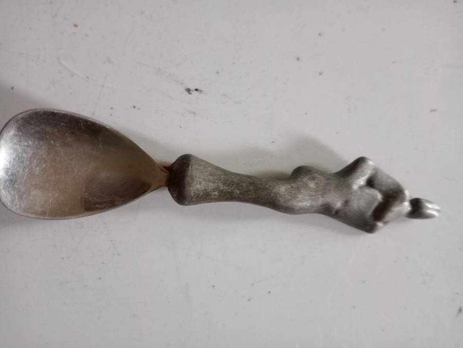 Vintage chromuim tong