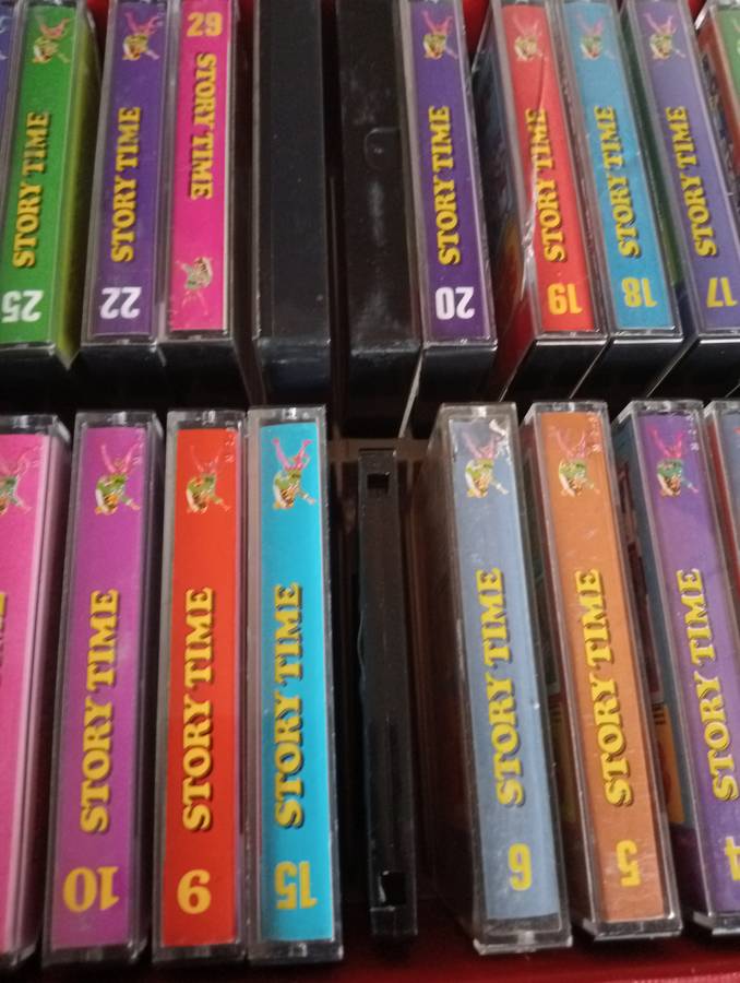 CHILDRENS RARE FIND STORYMAN TAPES IN ORIGINAL  CASE