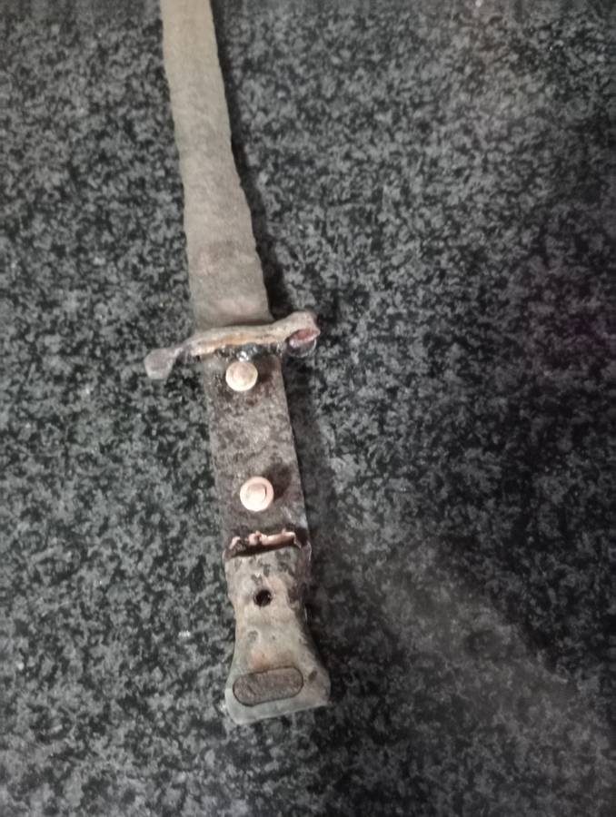 ANTIQUE BRIITISH  LEE METFORD ANGLO BOERE WAR WW2 BAYONET 1888