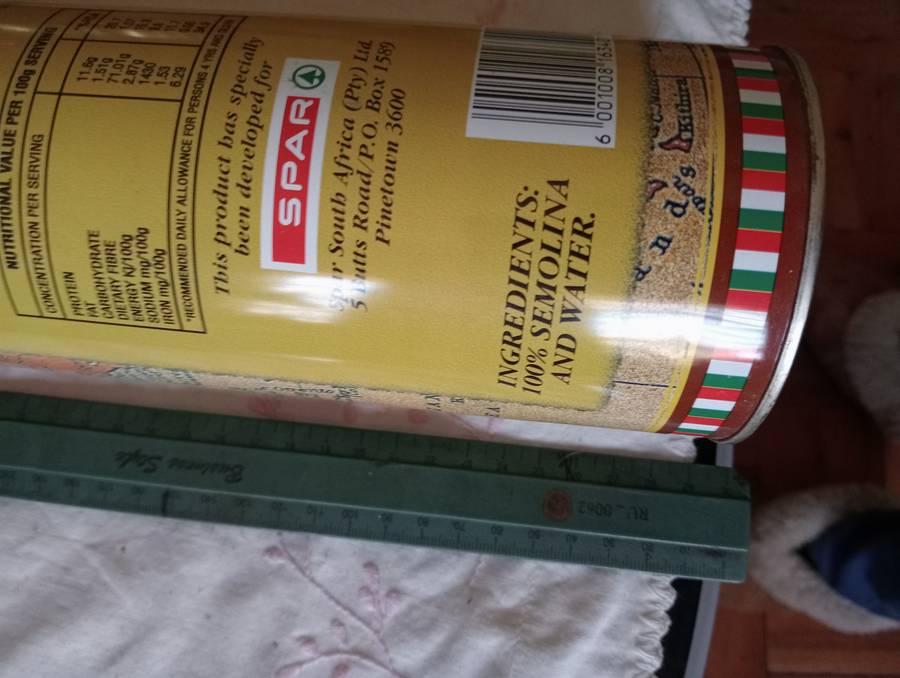 VINTAGE SPAR COLLECTABLE SPAGHETTI TIN