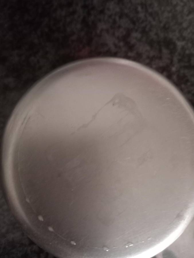 Vintage sugar pot with lid and spoon