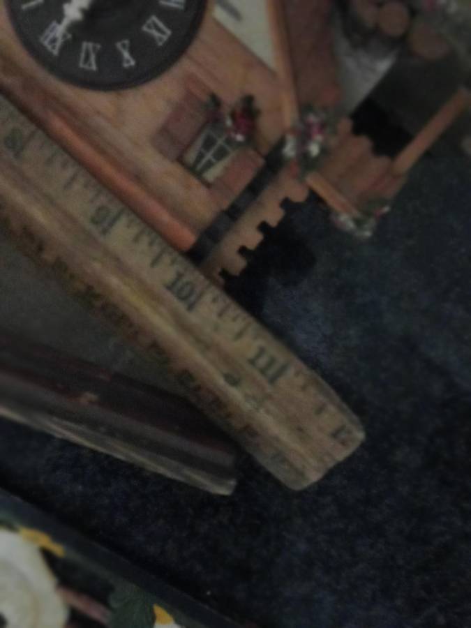 VINTAGE R LOTSCHER SWISS CUCKOO CLOCK