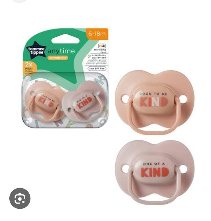 Tommee Tippee Any Time Orthodontic 6-18m x2 Pack