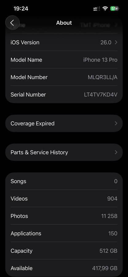 iPhone 13 Pro 512GB