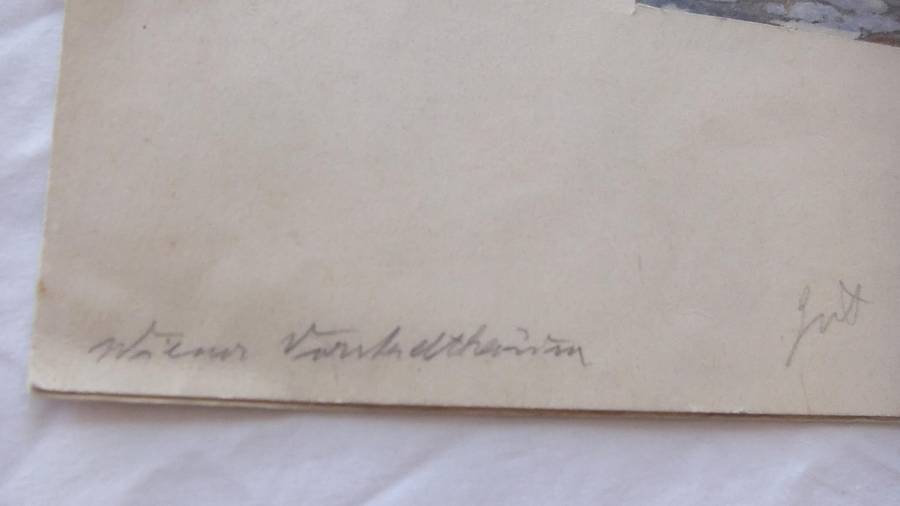 An original hand made print by international artist Hedwig Brecher Eibuschitz