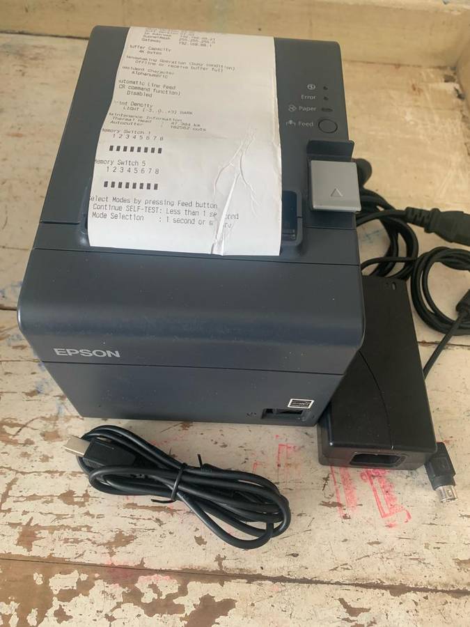 Epson TM-T20II POS Receipt Printer