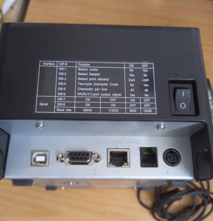 Partner RP100 Point of Sale Thermal Slip Printer