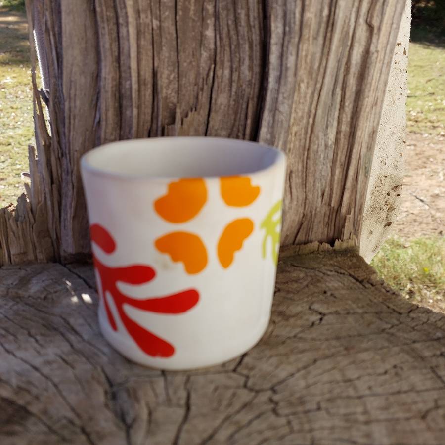 Mervyn Gers ceramic vase tumbler vessel