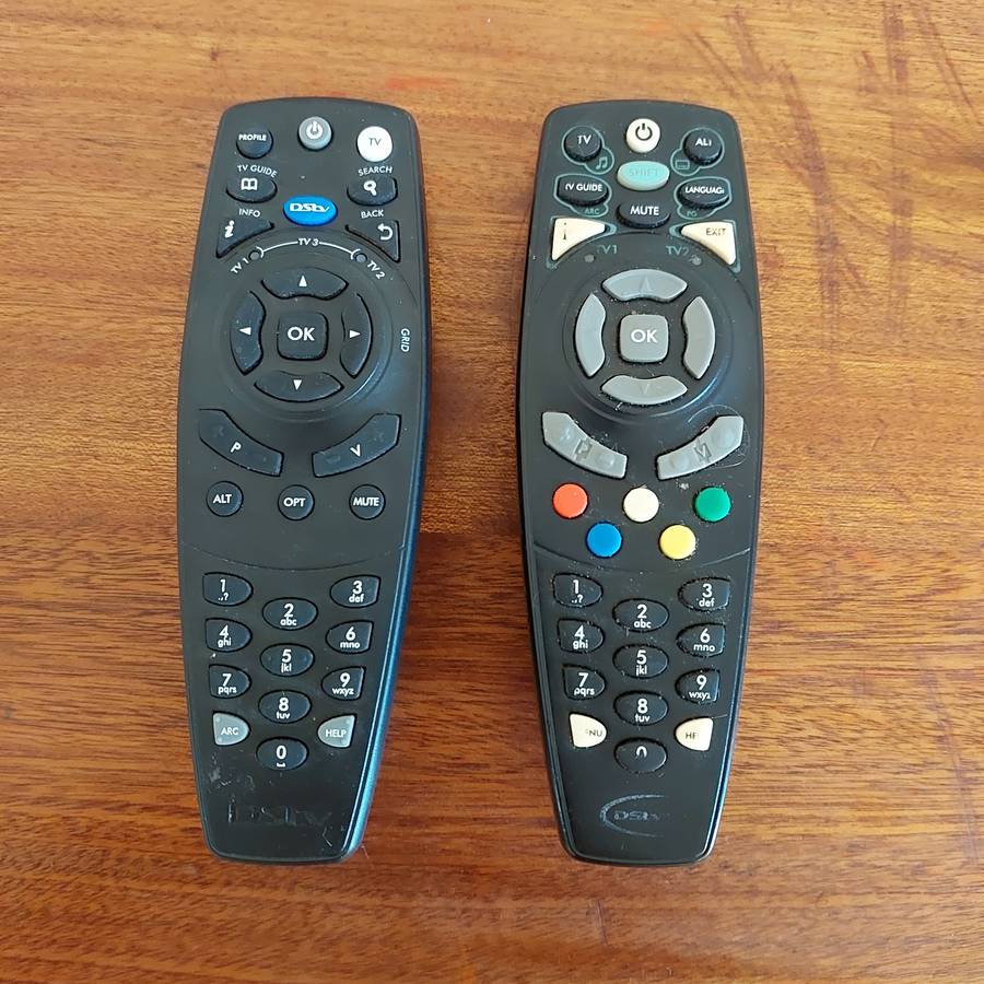 DSTV remotes