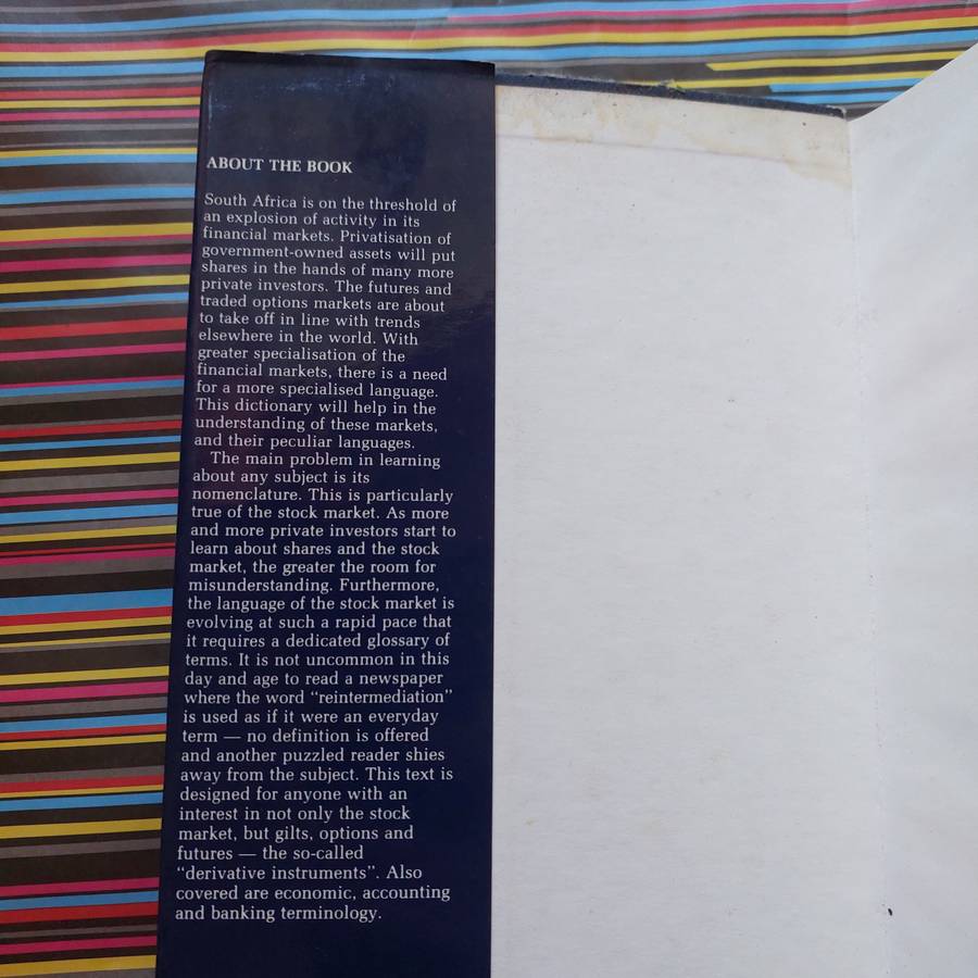 McGregor's dictionary of stock market terms by Ciaran Ryan