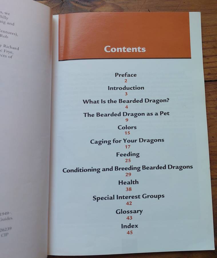 Barron's Reptile Keeper's guides Bearded dragon R.D Bartlett and Patricia Bartlett