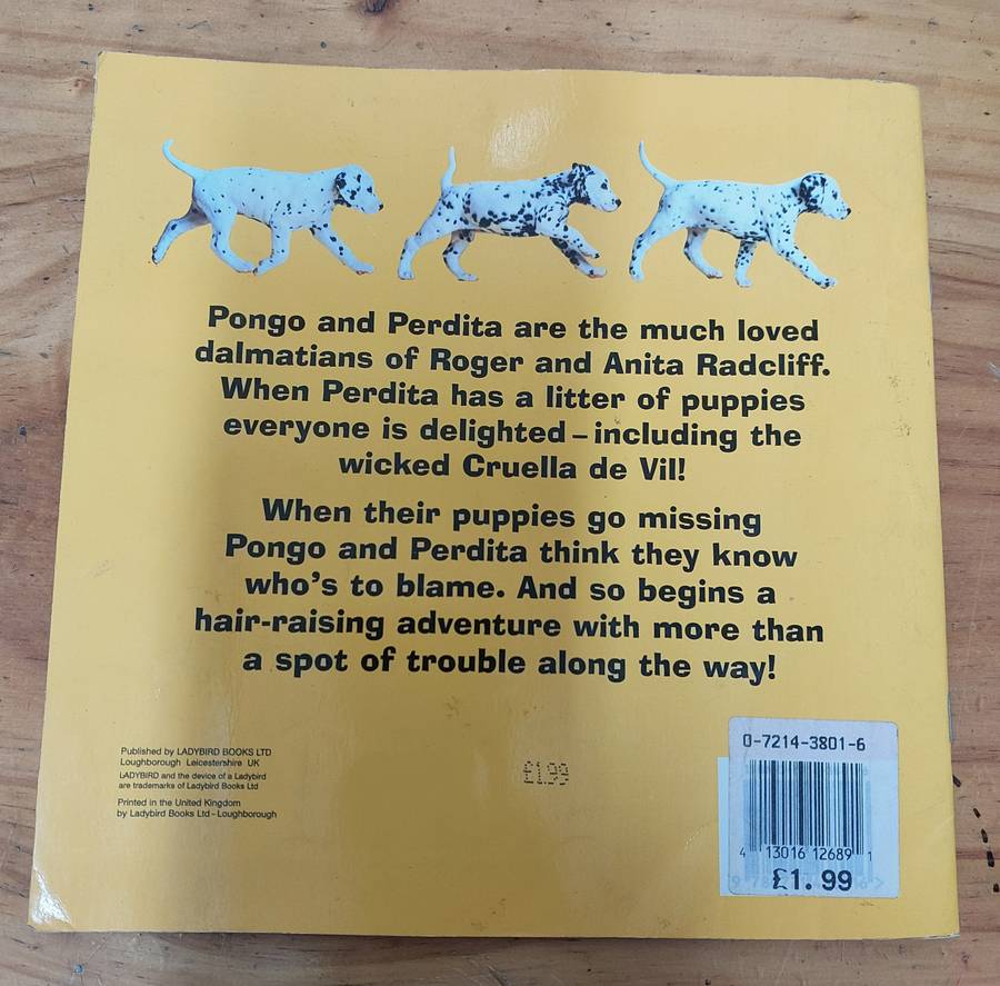 101 Dalmations ladybird book