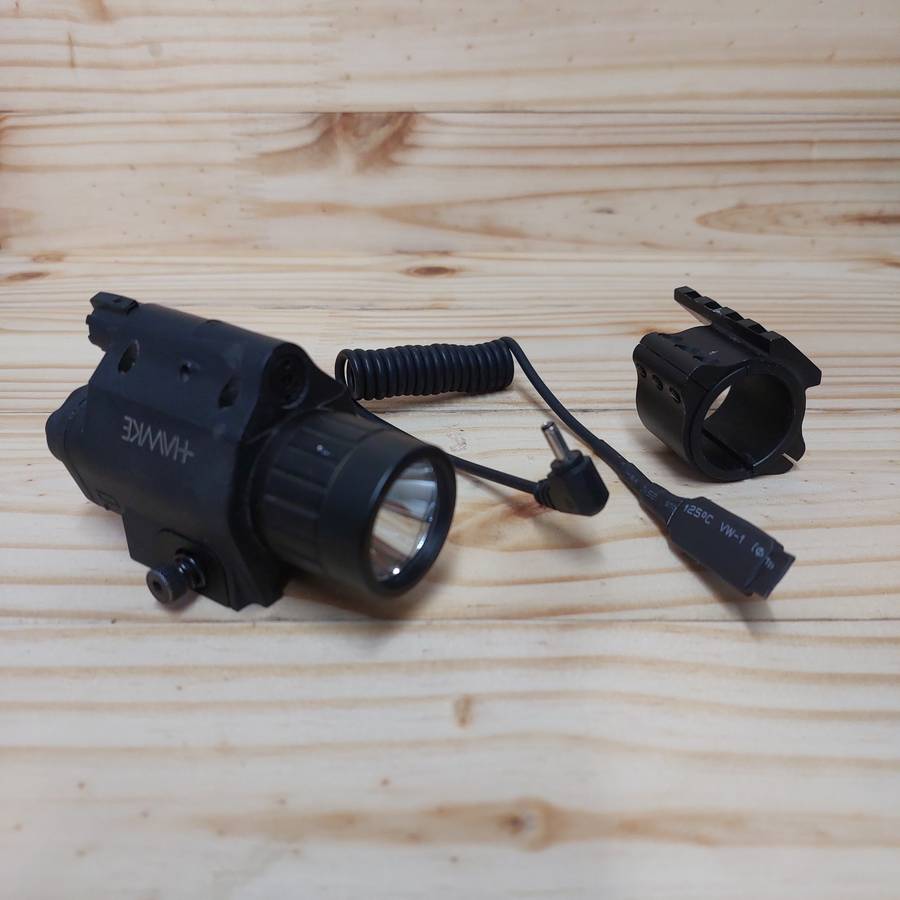 Hawke LED flashlight red laser (SPO)