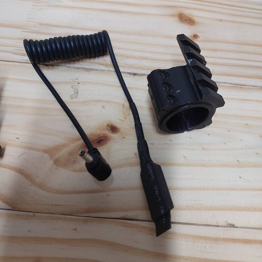 Hawke LED flashlight red laser (SPO)