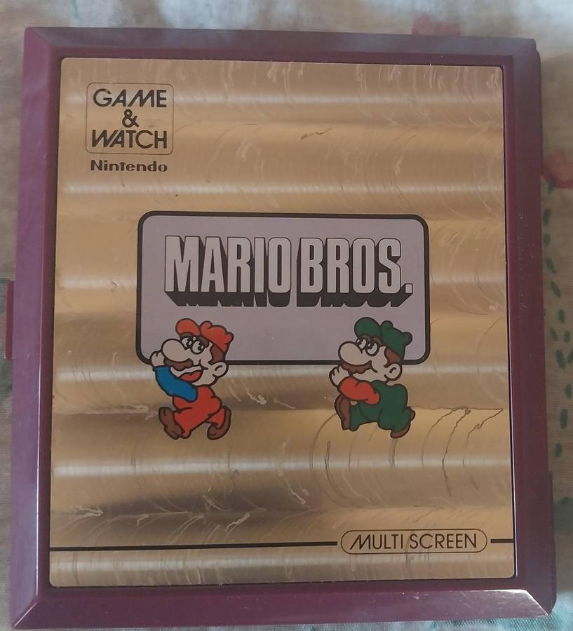 Vintage Game & Watch - Mario Bros - Hand Held Game
