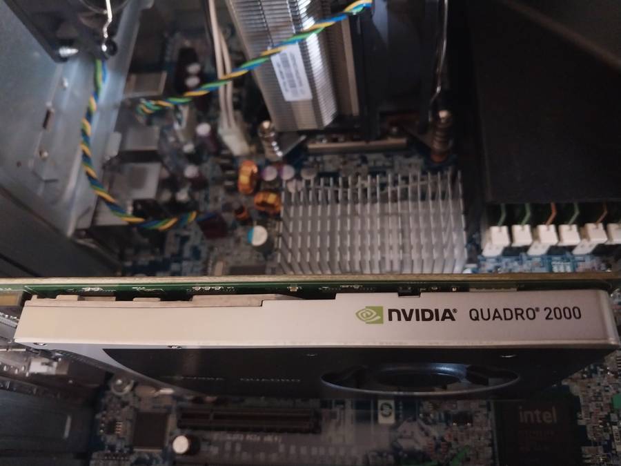 HP Z400 WORKSTATION + NVIDIA QUADRO 2000 GPU
