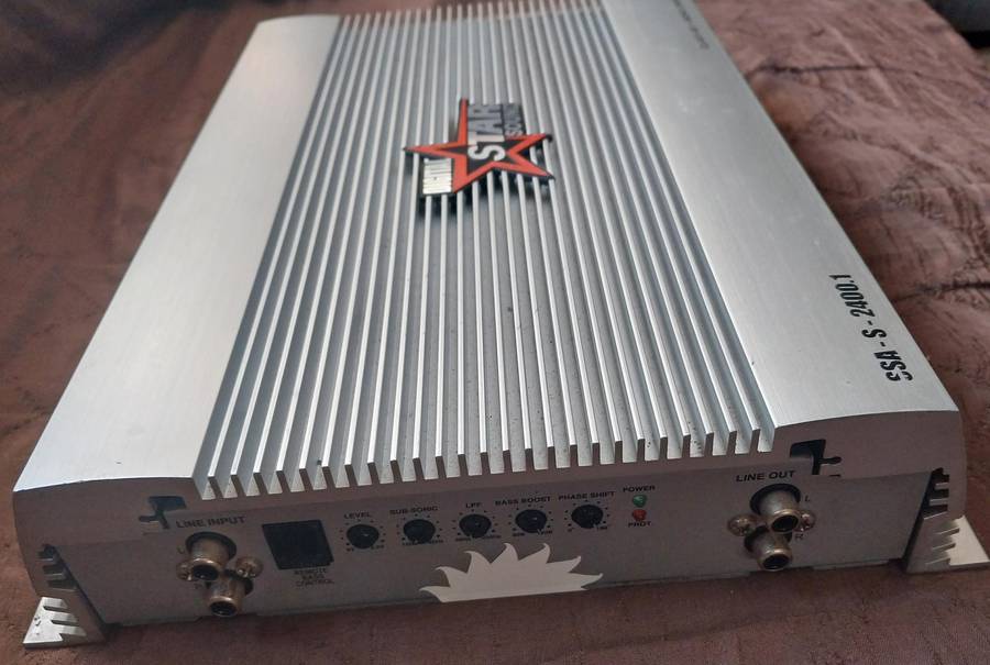 Digital Starsound Monoblock Amplifier 2400W.