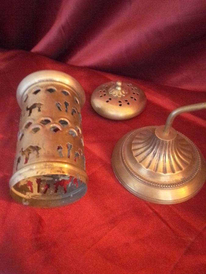 Early 1900's Brass Candle Holder