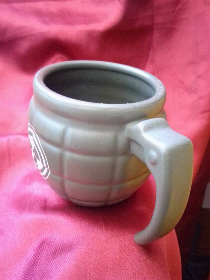 FIZZ Creations Ceramic Hand grenade Mug