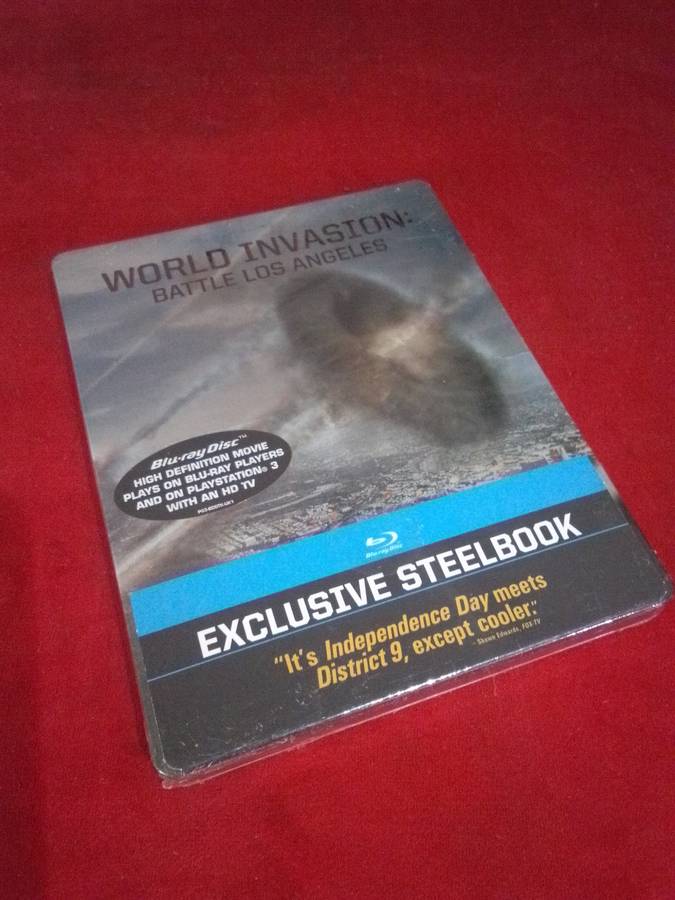 Steelbook Blu-ray World Invasion Battle Los Angeles (Factory Sealed)