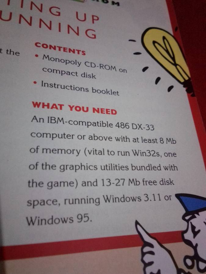 1995 MONOPOLY PC