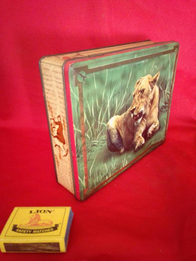 Vintage Edward Sharpe Tin 'Kruger National Park'