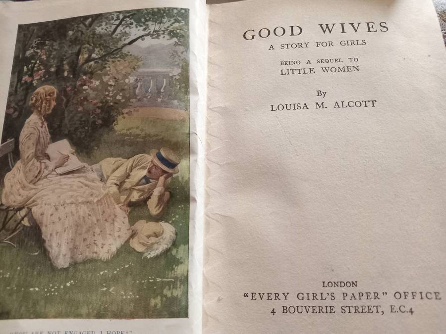 Circa 1933 Good Wives - Louisa M. Alcott Hardcover