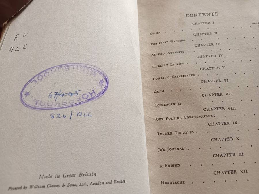 Circa 1933 Good Wives - Louisa M. Alcott Hardcover