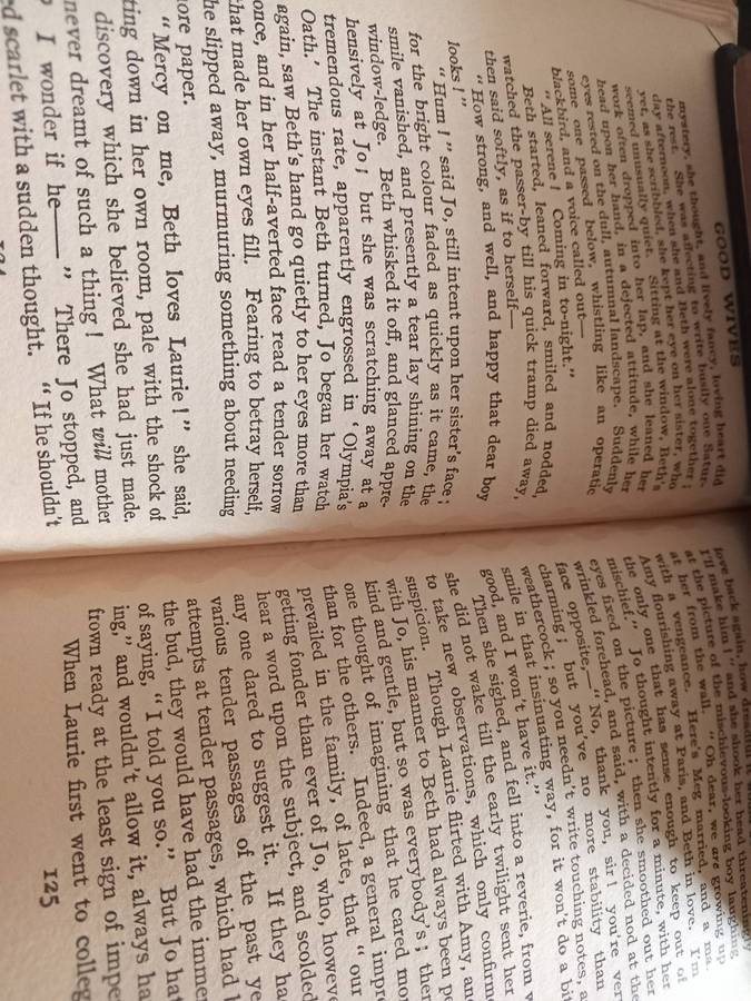 Circa 1933 Good Wives - Louisa M. Alcott Hardcover