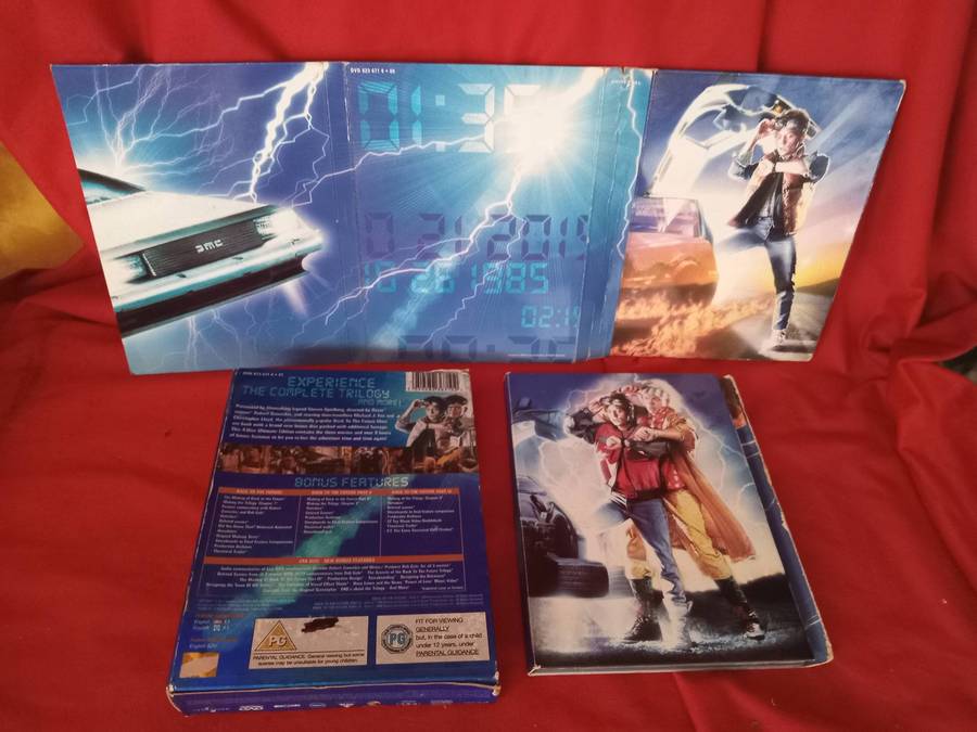 Rare 2005 Back to the Future Trilogy 4 Disc Ultimate Edition DVD Boxset
