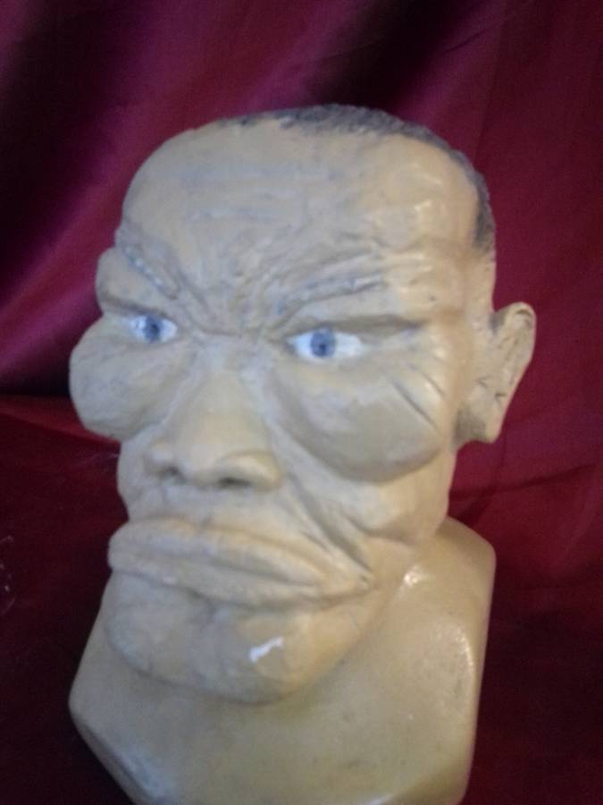 Willie Bester (1956 -) Renowned SA Painter, Sculptor & Collage Artist 'Khoisan Figure 1977'