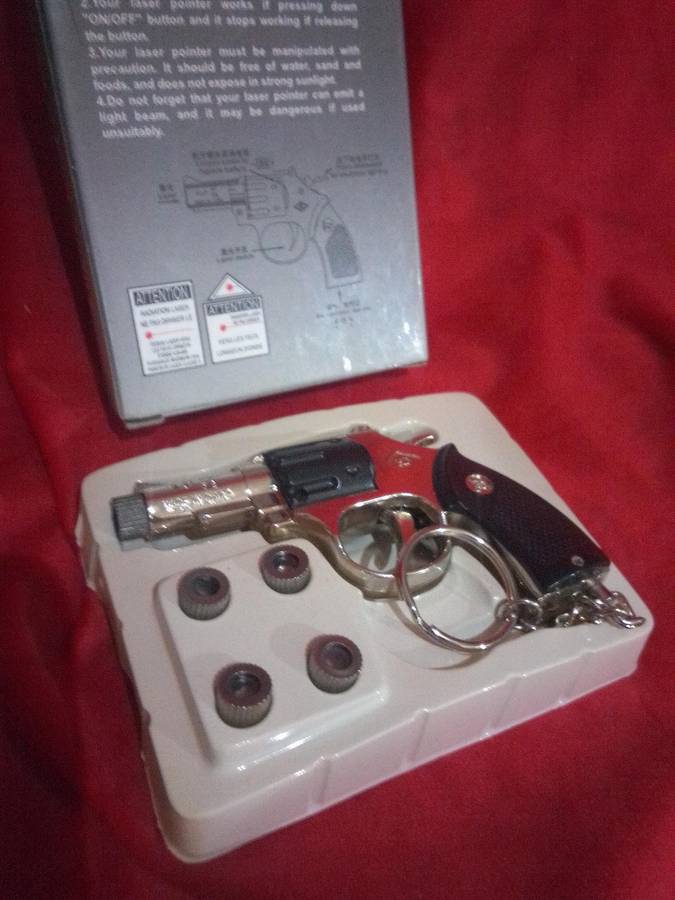 P37 Powerful Laser Pointer with attachments (Working)